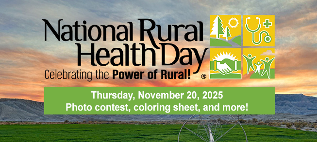 National Rural Health Day is November 20
