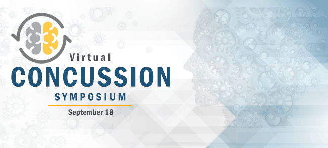 Virtual Concussion Symposium is September 18