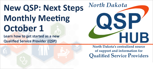 New QSP: Next Steps Monthly Meeting