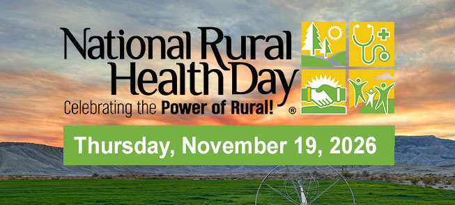 National Rural Health Day is November 19