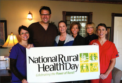 Celebrating National Rural Health Day at Goose River Dental Associates in Mayville, ND