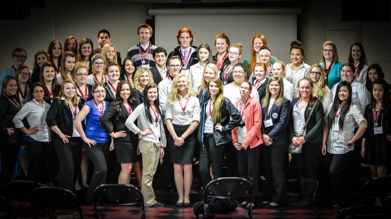 2014 HOSA members