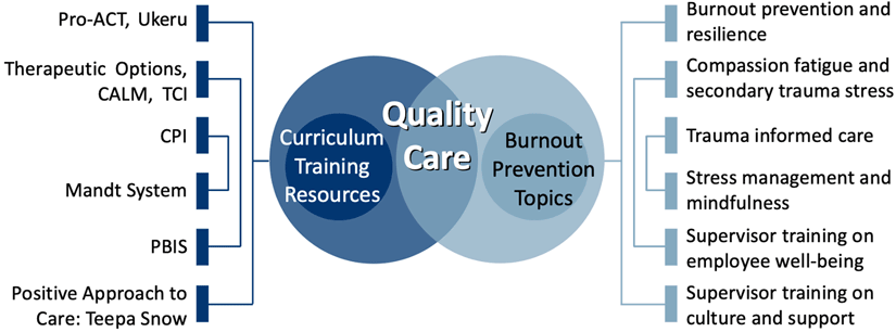 Curriculum Training Resources and Burnout Prevention Topics